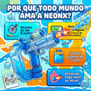 Aquatic Blast NeonX - Arma de Água Elétrica com Efeito Neon Flamejante 🔫🫧