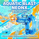 Aquatic Blast NeonX - Arma de Água Elétrica com Efeito Neon Flamejante 🔫🫧