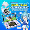 NeoPocket 2 Dual Foldable - Tela 6" 120Hz + 3,92" | 15 Mil Jogos + Bateria Longa Duração