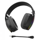 Headset Gamer Marvo Pulz 70W, Tri-Mode, Wireless, Bluetooth, USB, Drivers de 40mm, Black
