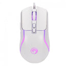 Mouse Gamer Marvo M292, 8000 DPI, 7 botões, White, M292 WH