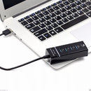 Hub Cabo USB 3.0 Adaptador 4 e 7 Portas Alta Velocidade Notebook PC Teclado 5Gbps Speed Pen Drive