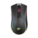 Mouse Gamer Havit MS1001S 4800 DPI 7 Botões RGB Preto