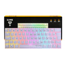 Teclado Mecânico CLAMN Night Walker CL-TK76 RGB  - Branco