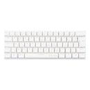 Teclado Mecânico CLAMN Night Walker CL-TK76 RGB  - Branco