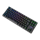 Teclado Mecanico Mancer Ghoul MK3, RGB, ABNT2, Switch Huano Vermelho, Preto, MCR-GHM3-RGB01RD
